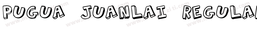 pugua juanlai regular字体转换